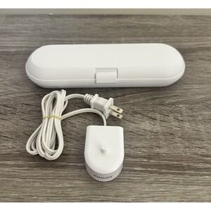 PHILIPS SONICARE TRAVEL TOOTHBRUSH CASE - WHITE AND CHARGE